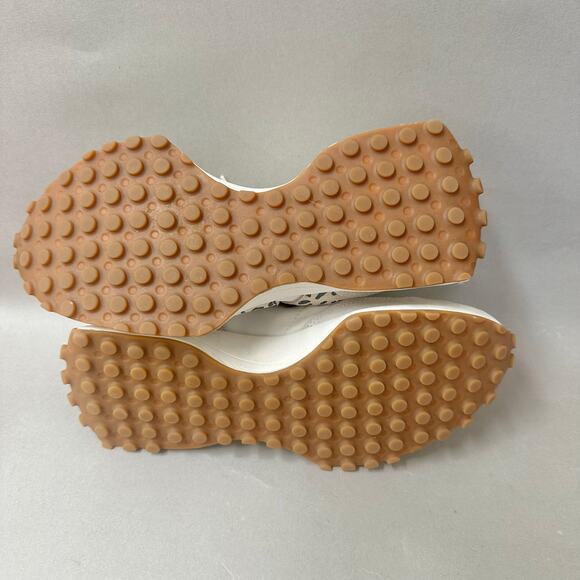 New Balance 327 Off White Moonbeam Leopard Beige Cream Suede Women's Size‎ 9 - Picture 14 of 16